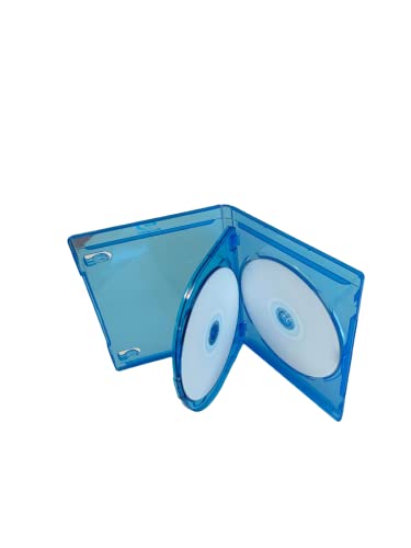 MediaPack4All 12.5mm Blu-Ray Case for CD/DVD Storage - 3 Disc Capacity