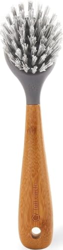 Full Circle Cast Iron Skillet Cleaning Brush & Scraper 1 Pack - Tenacious C
