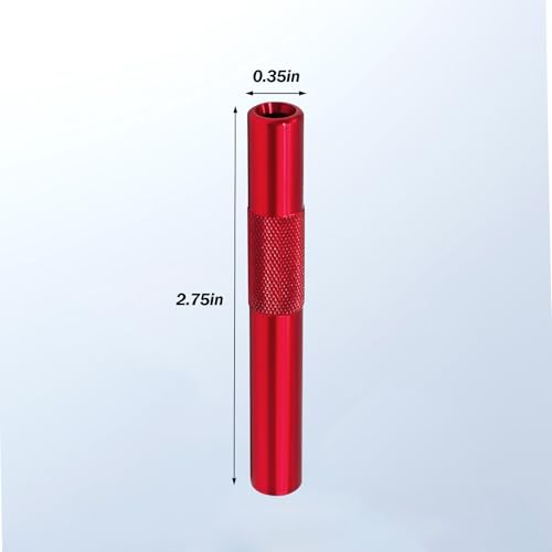 Reusable Stainless Steel Metal Drinking Straws 6-Pack Eco-Friendly Durable