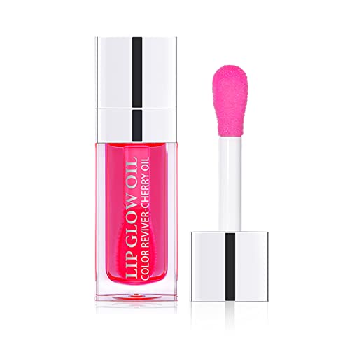 Gegong Hydrating Lip Glow Oil - 6ml Cherry Plumping Lip Gloss