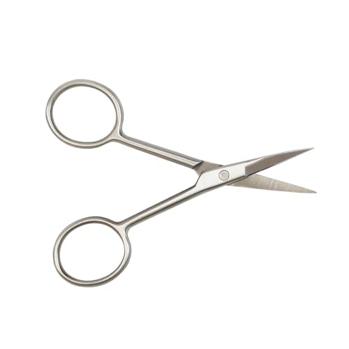 Stainless Steel Cuticle Scissors for Nail and Facial Hair Grooming