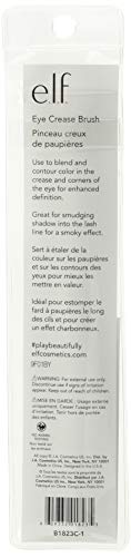 e.l.f. Eye Crease Brush Pack of 2 - Domed Synthetic Makeup Brush