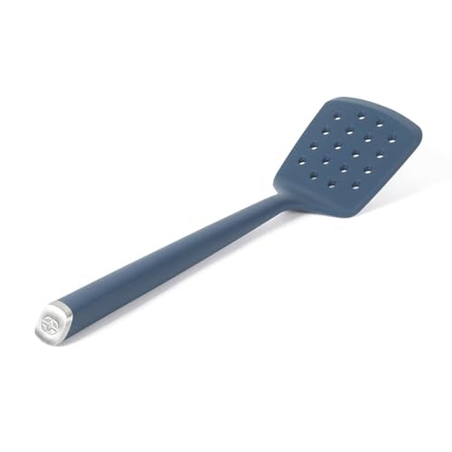 Calphalon Silicone Slotted Turner, Heat-Resistant Nonstick Spatula