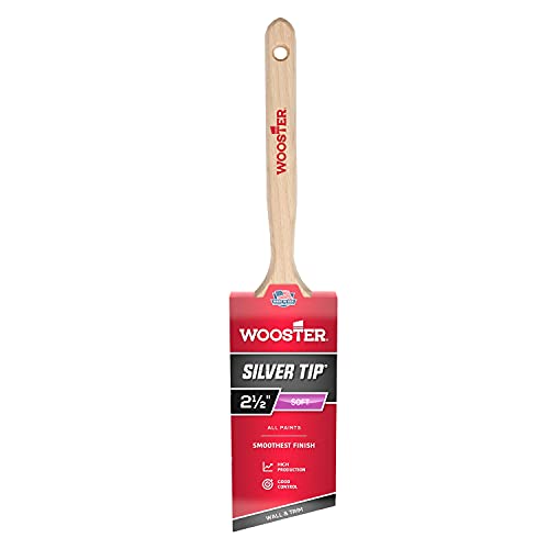 Wooster Silver Tip 2-1/2 Inch Angle Sash Paintbrush