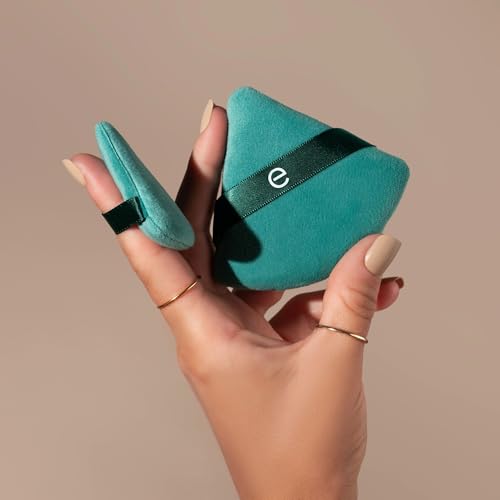 EcoTools Powder Puff Duo - Full-Size & Mini Makeup Setting Puffs