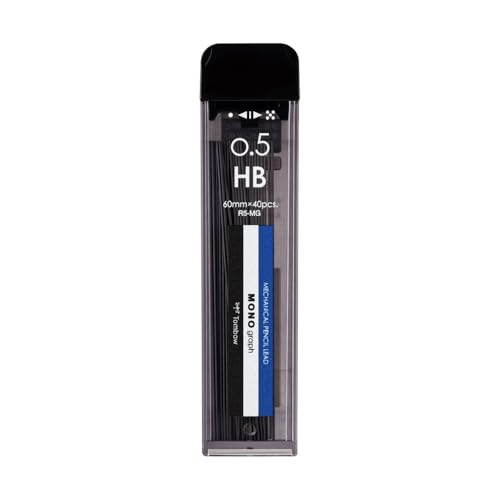 Tombow HB Pencil Lead Monograph MG 0.5mm Pack of 1 - Smooth Writing Core