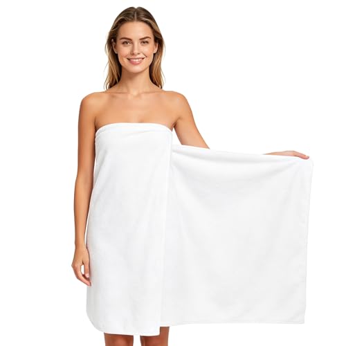 GEKIXUTP Sublimation Blank Bath Towel 30x60 Inch White Microfiber DIY