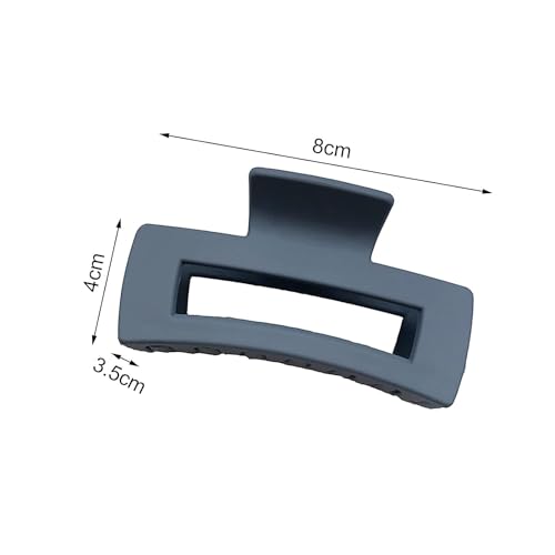 Purple Hair Claw Clip Retro Hollow Large Strong Hold for Women