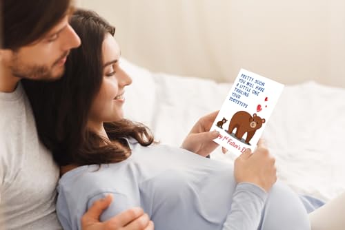 Funny 1st Father's Day Card for New Dad - Happy Father's Day Gift