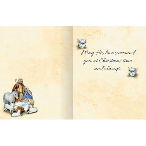 Nativity Boxed Christmas Cards Set of 18 with Envelopes Holiday Greeting Cards