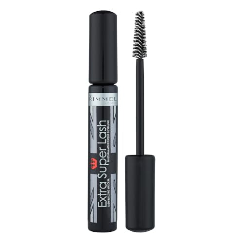 Rimmel Extra Super Lash Mascara, Black, 0.27 fl oz