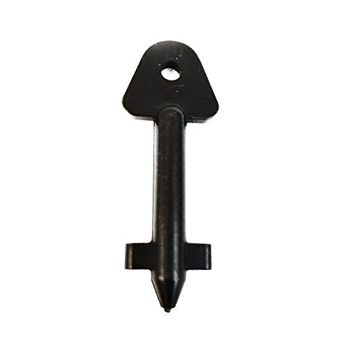 Kimberly Clark Replacement Toilet Paper Dispenser Key - Black Plastic