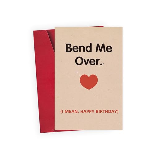 Naughty Birthday Card for Husband | Raunchy Gift for Him