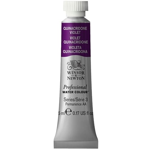 Winsor & Newton Professional Watercolor 5ml Tube - Quinacridone Violet