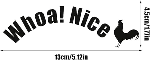 Funny Toilet Seat Decal Waterproof Vinyl Quote Sticker for Bathroom Decor