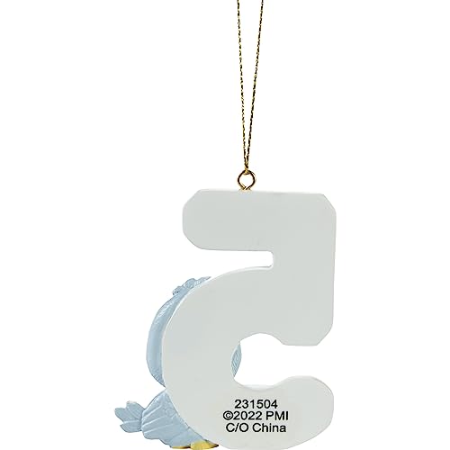 Precious Moments 5th Christmas Bunny Resin Ornament – Personalized