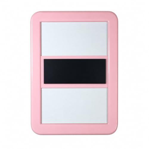 Magnetic Locker Mirror 5x7 Inch Pink Small Rectangular Mirror