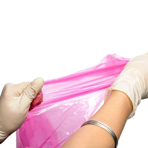 50pcs Disposable Long Plastic Veterinary Gloves - 35" Full Arm Protection