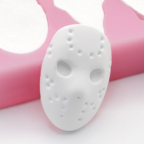 Halloween Silicone Chocolate Molds - 6 Cavities Scary Character Heads
