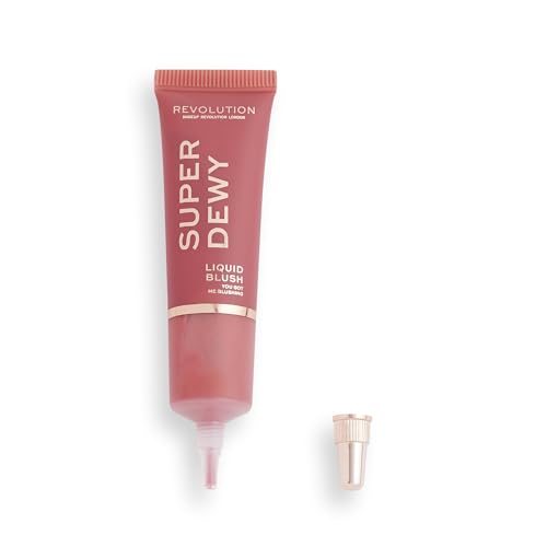 Revolution Superdewy Liquid Blush - You Got Me Blushing 0.5 fl oz