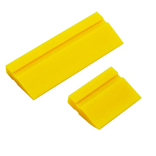 ECOmorning 2-Piece Mini Squeegee Set - Soft Silicone for Windows & Showers