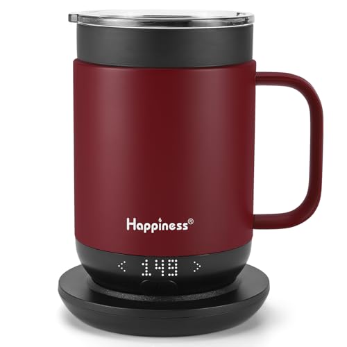 Self-Heating Coffee Mug 16oz Temperature Control Smart Cup - Spill-Resistant