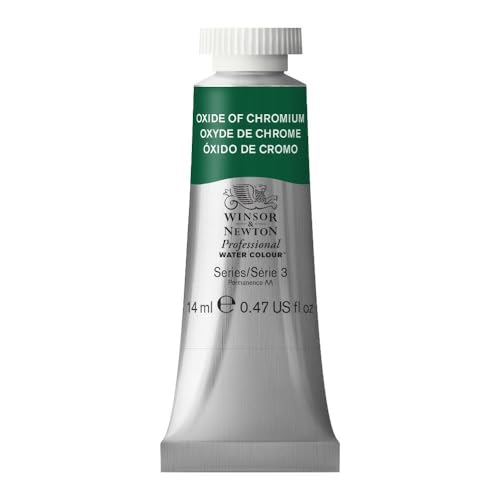 Winsor & Newton Professional Watercolor Tube, 14ml Oxide of Chromium