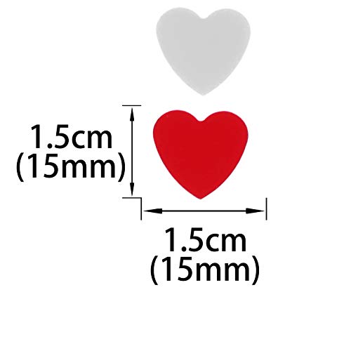 Red Heart Confetti for Wedding Engagement & Bachelorette Parties - 60g
