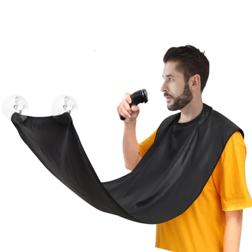 Beard Bib Apron for Men - Grooming Cape & Hair Catcher Gift