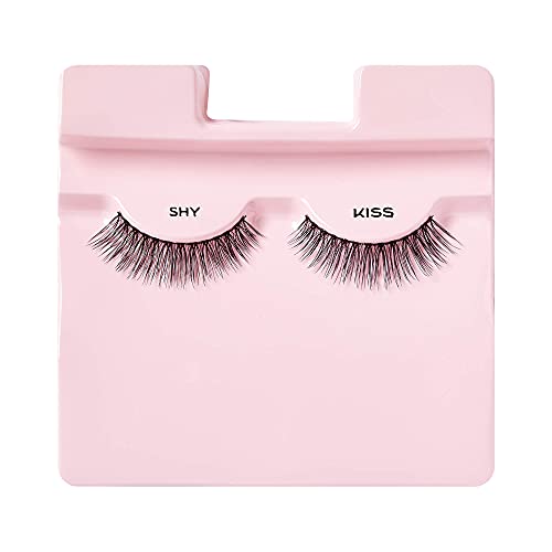 KISS Looks So Natural False Eyelashes - Style Shy, Lightweight & Reusable