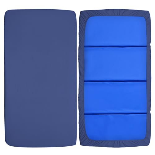 Coldwind Navy Nap Mat Sheet 24" x 48" x 4" for Kids