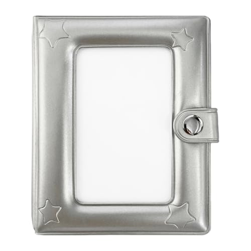 WELLRI Mini Photo Card Binder Album - 40 Pocket Holder for Kpop & Polaroid Photos