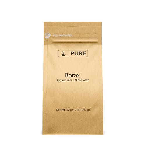 Pure Original Ingredients Borax 32 Ounce - Multipurpose Cleaning Agent
