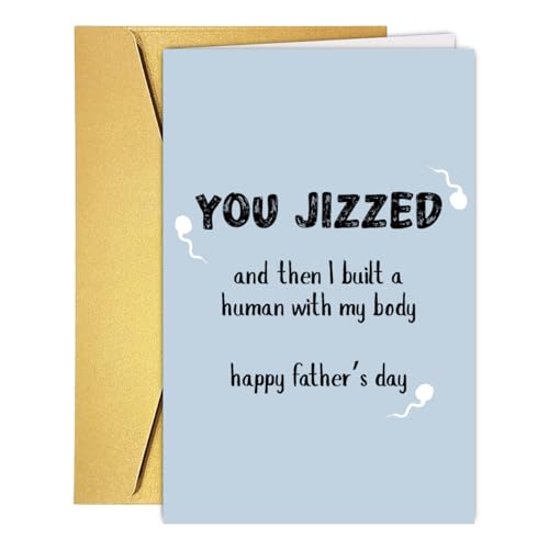 Funny Father's Day Card for Husband or Boyfriend - Humorous Gift