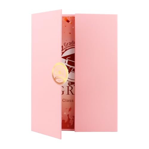 Rose Gold Graduation Guest Book 2026 - Signature Sign-In Board