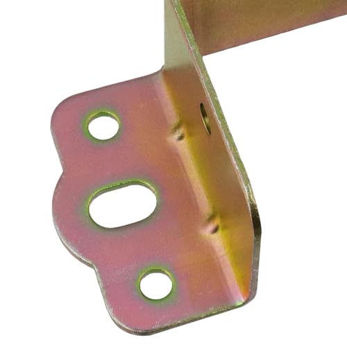 Coshar Gold 4Pcs Heavy Duty U-Shape Bed Rail Brackets 1.4"