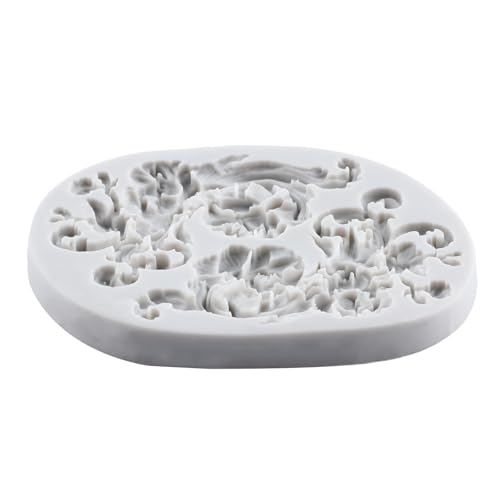 Baroque Silicone Fondant Mold for Cake Decoration & Crafts