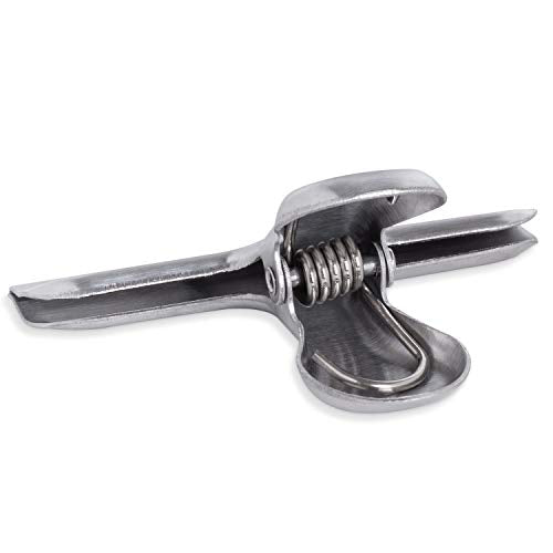 10 Pack Heavy Duty Metal Chip Bag Clips - 3 Inch Food Seal Clamps