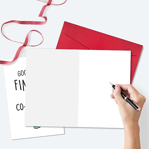 Funny Farewell Card for Coworkers - Good Luck Wishes