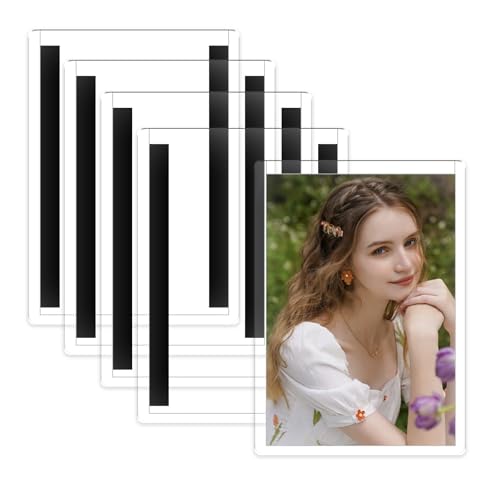 Nirvany 5 Pack Magnetic Photo Frames for Fridge 8.5x11