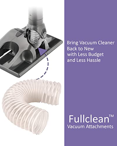 Fullclean 4-Pack 1-1/2 inch Shark Vacuum Lower Duct Hose Replacement for NV Series