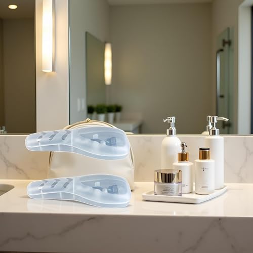 Clear Portable Travel Razor Case Plastic Shaver Protector Holder