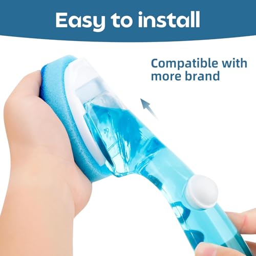 Dish Wand Sponge Refills - 6 Non-Scratch Replacement Heads