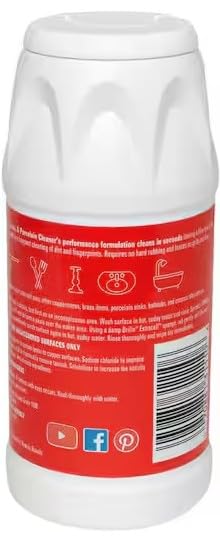 Cameo Copper Cleanser Powder - 10 oz - 2 Pack