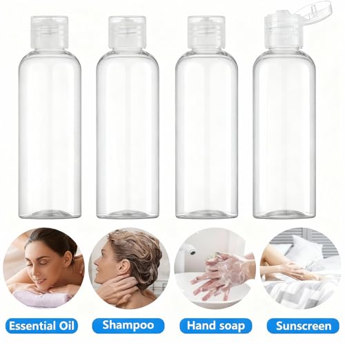 TSA Approved Travel Bottles 4 Pack 3.4 Oz Leak Proof Containers