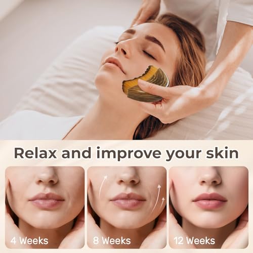 Lymphatic Contour Face Brush - Facial Dry Brushing & Jawline Sculpting Tool
