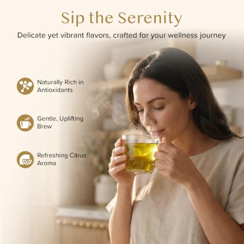 VAHDAM Earl Grey Citrus Green Tea, Loose Leaf, 3.53 oz, 50+ Cups
