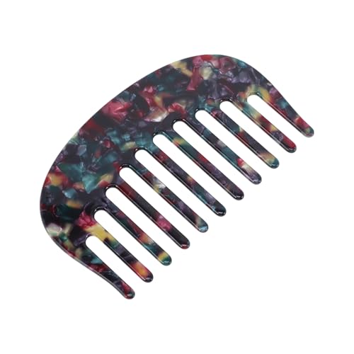 VOCOSTE Mini Wide Tooth Comb for Curly Hair - Pocket Size Travel Hair Pick