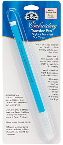 DMC U1539 Blue Embroidery Transfer Pen for Crafting
