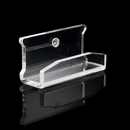 Arkorus Clear Acrylic Cassette Tape Wall Mount - Minimalist Floating Music Display